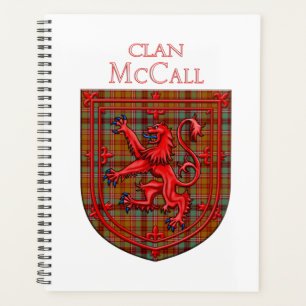 McCall Tartan Scottish Plaid Lion Rampant