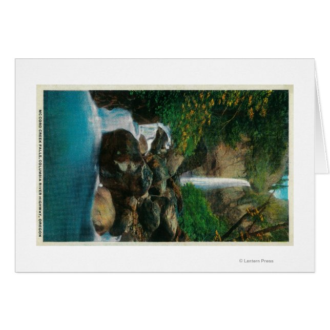 McCord Creed Falls sur Columbia River (Devant horizontal)