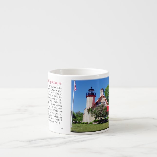 McGulpin Point Lighthouse espresso mug (Devant)