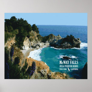 McWay Falls - Poster Big Sur