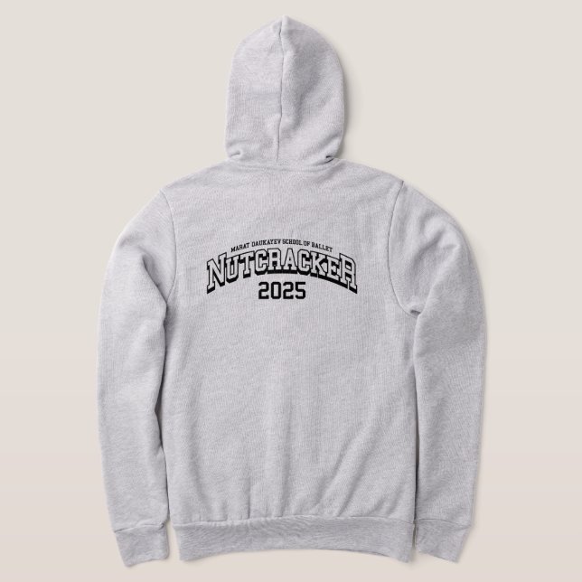 MDSB Varisty Logo Zip Up Sweatshirts (Couchage Retour)