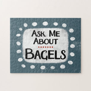 Me Demander À Propos Bagels Jigsaw Puzzle