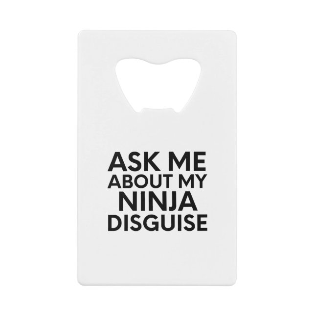 Me Demander À Propos De Mon Ninja Disguise-Ninja-F (Devant)