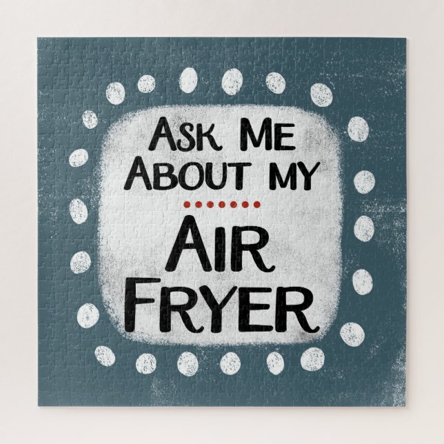 Me Demander Mon Air Fryer Jigsaw Puzzle (Vertical)