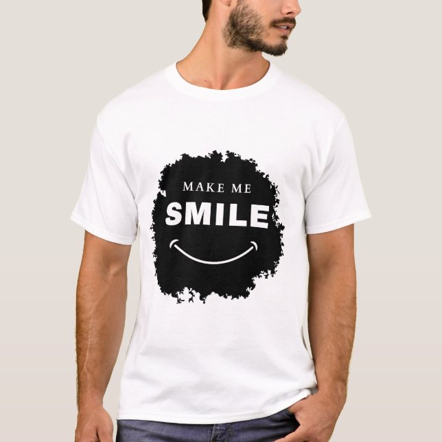 me faire sourire hommes et femmes Tshirt (Devant)
