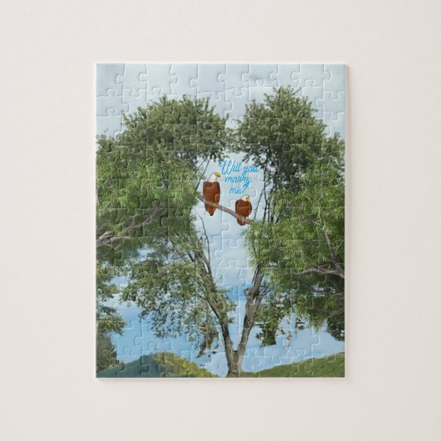 Me marierez-vous, Aigles amoureux, puzzle (Vertical)