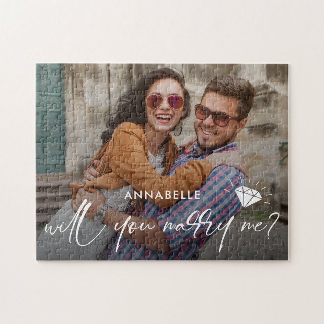 Me marierez-vous Photo Jigsaw Puzzle (Horizontal)