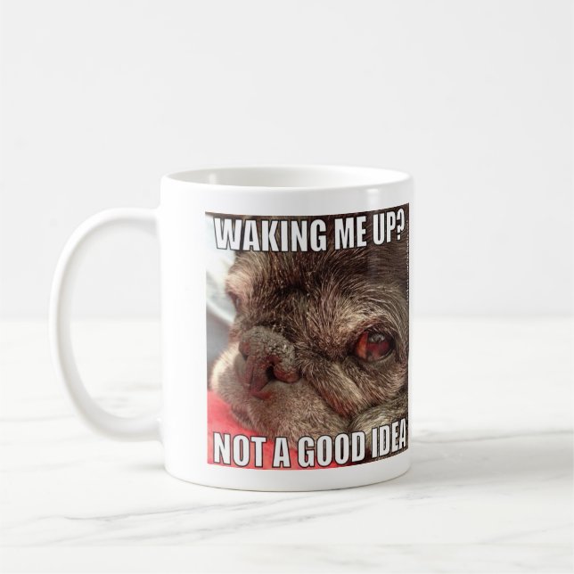 Me réveillant ? Tasse de Bumblesnot (Gauche)