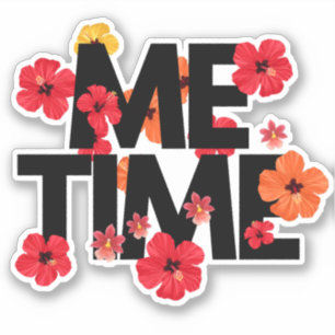 Me Time Self Love Mental Health Journal Sticker