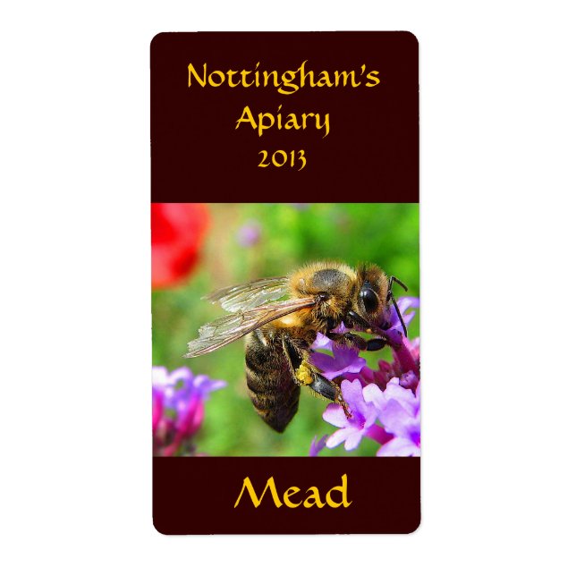 Mead Honeywine Étiquette (Devant)