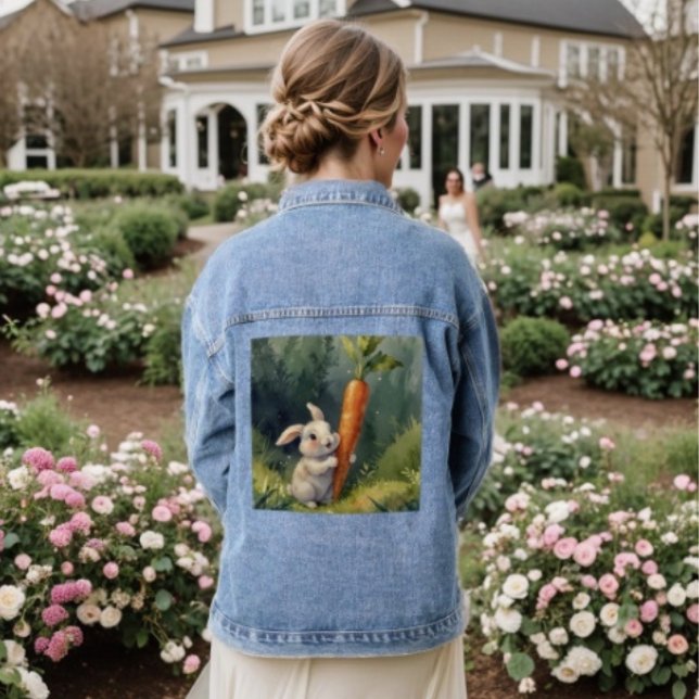 Meadow Bunny Dreams : Veste en jean fantaisiste (Créateur téléchargé)