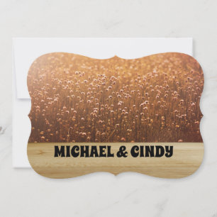 MEADOW DANDELION INVITATIONS DE MARIAGE PERSONNALI