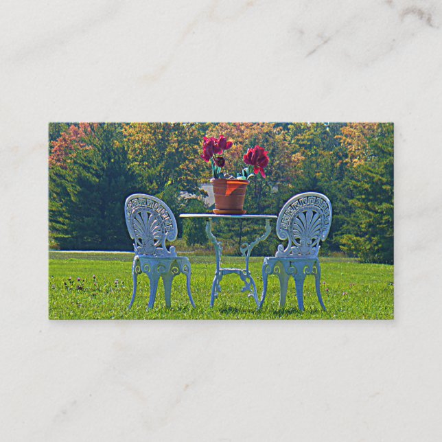 Meadow of Love Feuilles d'automne Mariage Carte d' (Devant)