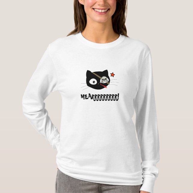 MEARRRRRRRRRRR ! T-shirt Pirate Cat (Devant)
