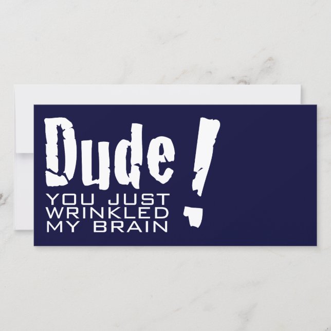Mec ! Tu viens de me rincer le cerveau (Devant)