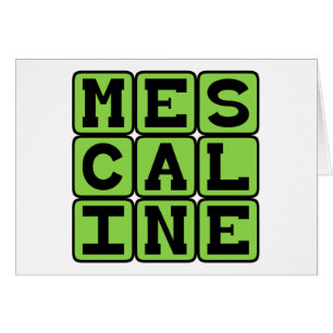 Mécaline, Hallucinogène