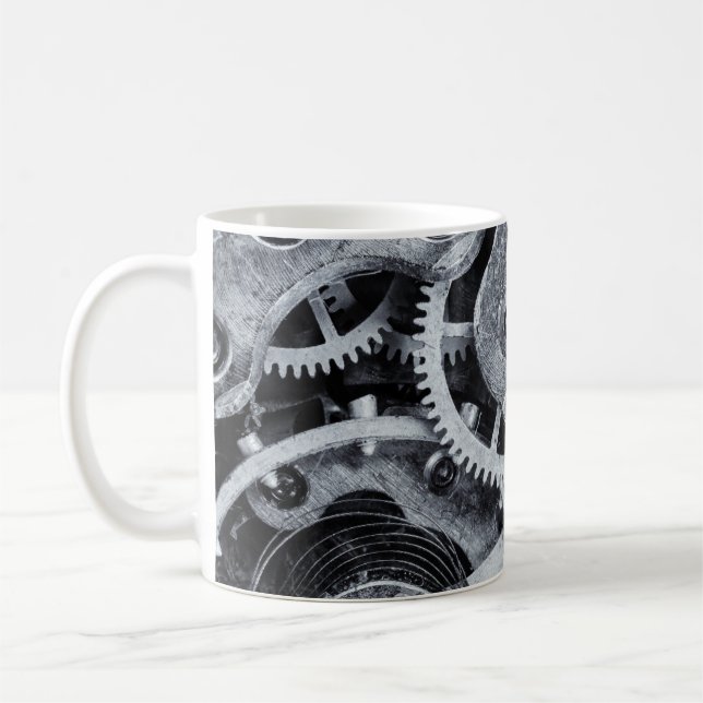 Mécanicien de pièce à temps Coffee Mug (Gauche)
