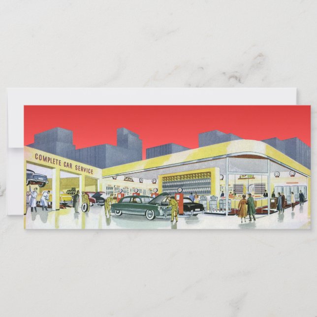 Mécanique Automatique vintage Service de Garage (Devant)