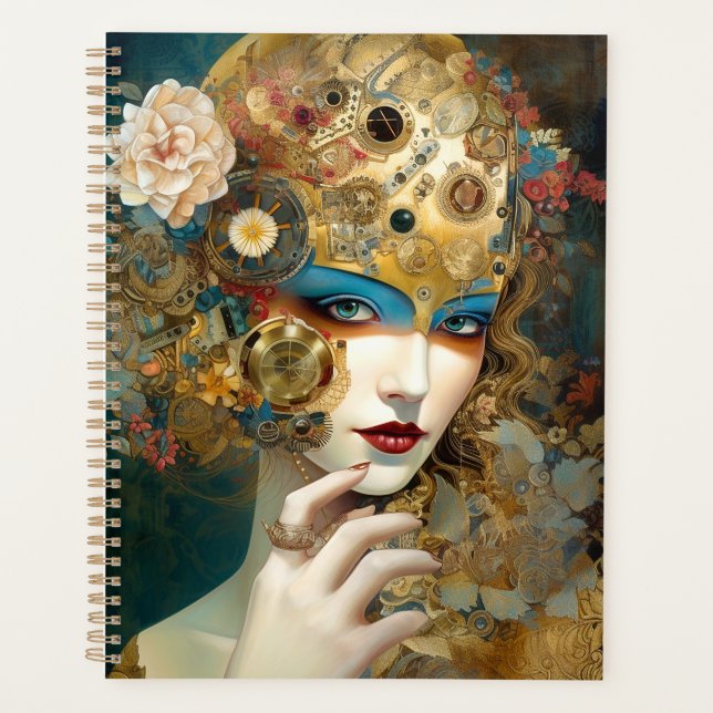 Mécanique Lady Robotique Imaginaire Sci-Fi (Devant)