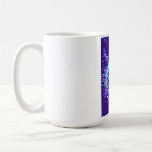 Mechanical Muse   Mug Cyberpunk Violet