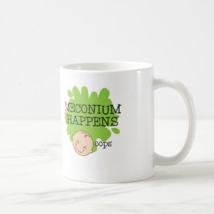Meconium se produit tasse de café