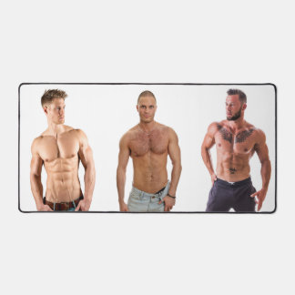 Mecs Chauds Musclés Studs Torse Nu Hommes