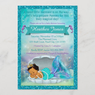 MED adorable des invitations #136 de baby shower