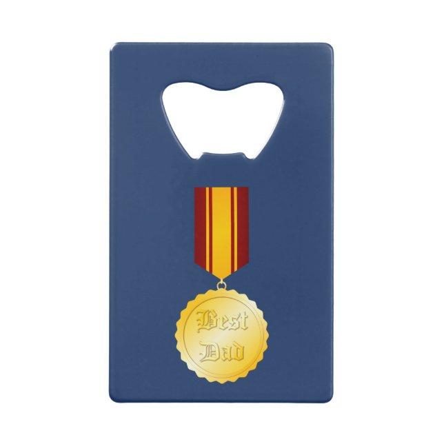 Médaille Broche Meilleur Papa Fête des Pères (Devant)