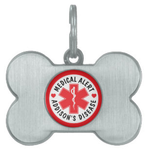 Médaille d'alerte médicale Maladie d'Addison pour 