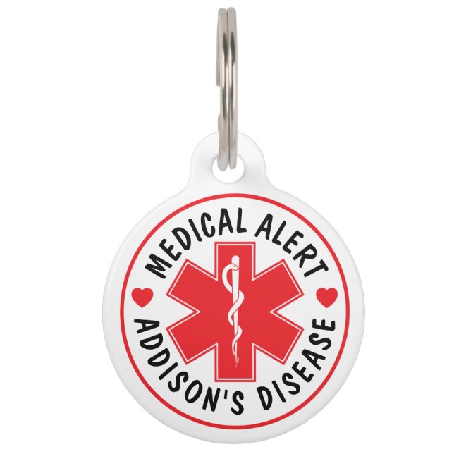 Médaille d'alerte médicale Maladie d'Addison pour  (Devant)