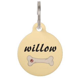 Médaille de chien personnalisée – Nom de l'animal 