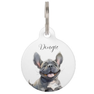 Médaille d'identification Bouledogue français