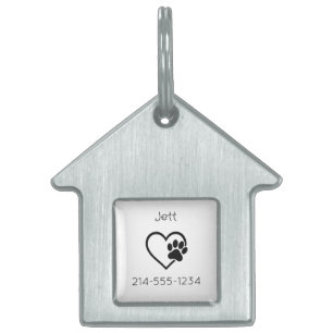 Médaille d'identification personnalisée pour chien