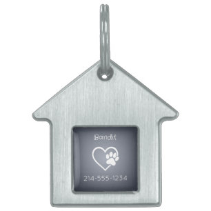 Médaille d'identification personnalisée pour chien