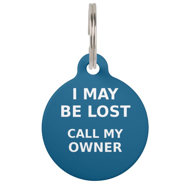 Médaille d'identification personnalisée pour chien (Devant)