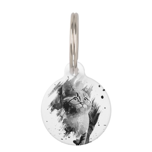 Médaille d'identification personnalisée ronde pour (Devant)