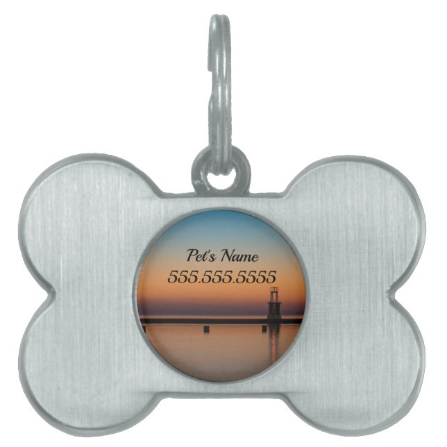 Médaille d'identification pour animaux North Ave L (Devant)