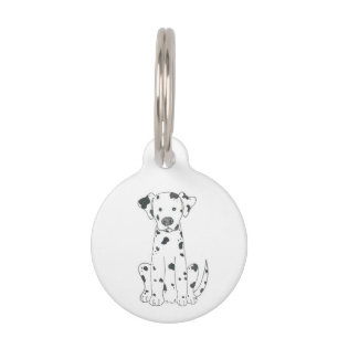 Médaille d'identification pour chien dalmate