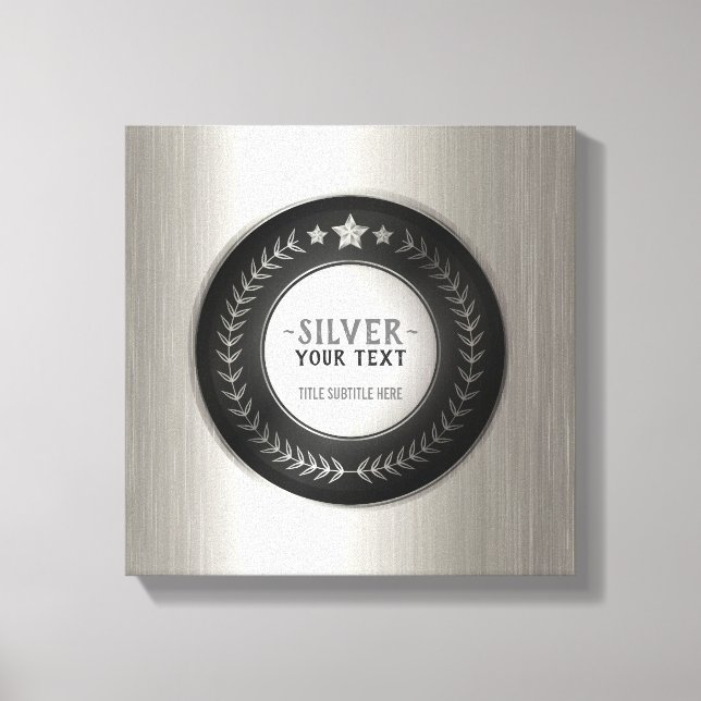 MÉDAILLE DIY IMPRESSION PERSONNALISÉE Champion Arg (Recto)