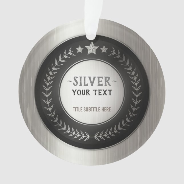 MÉDAILLE DIY IMPRESSION PERSONNALISÉE Champion Arg (devant)