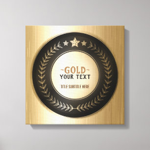 MÉDAILLE DIY IMPRESSION PERSONNALISÉE Or #1 Champi