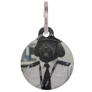 Médaille drôle pour Cockapoo chien de police