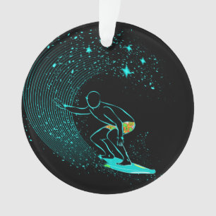 Médaille du surf deuxième version de l'ornement