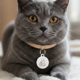 Médaille personnalisée pour animal de compagnie “J