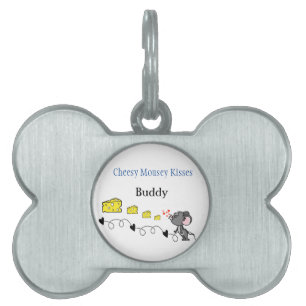 Médaille pour animal familier encadrée Mousey Chee