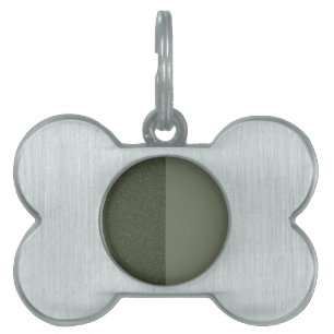 Médaille pour animaux personnalisable avec cadre d