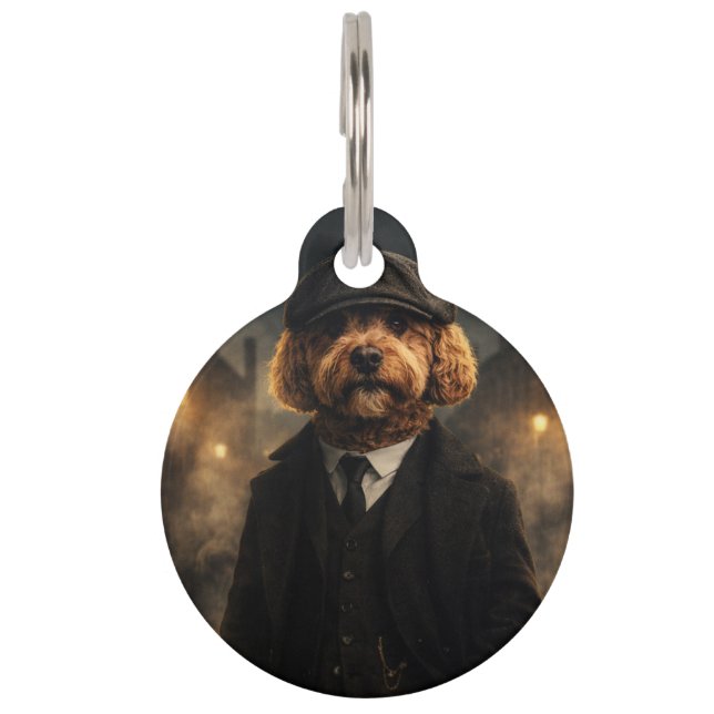 Médaille pour chien Cockapoo Peaky Blinders | Styl (Devant)