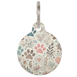 Médaille ronde pour animal de compagnie