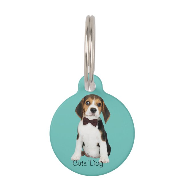 Médaille ronde pour animal de compagnie (Devant)