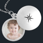 Médaillon Avec Fermoir Beau garçon Photo Anniversaire Cadeau de Noël<br><div class="desc">Beau garçon Photo Anniversaire Noël Cadeau Collier Cadeau Enfants CH</div>